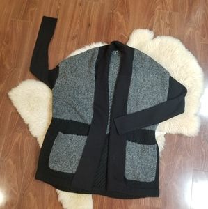 NWOT Smartwool Moon Ridge Wrap, black and gray